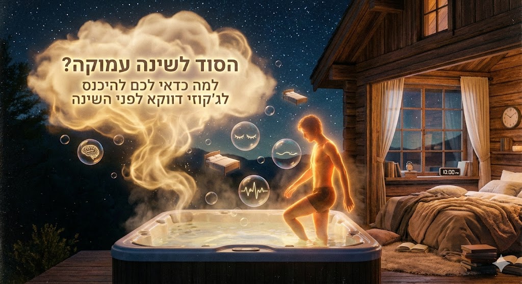 הסוד לשינה עמוקה